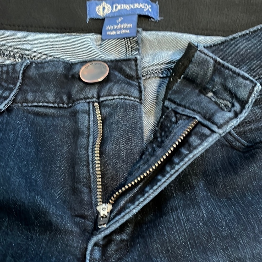 DEMOCRACY Ab solution straight leg jeans size 8 - Picture 3 of 8